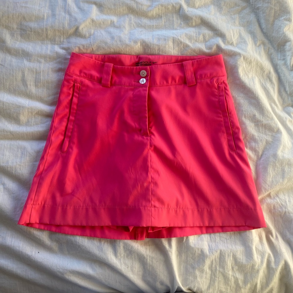 hot pink nike golf skort skirt